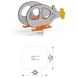 Gioco a molla - Elicottero
