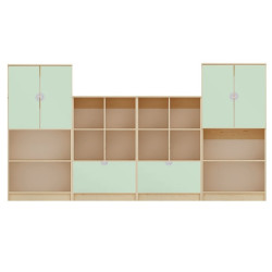 Composizione Cubo 10 Minty
