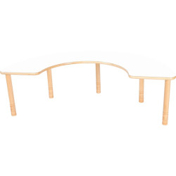 Tavolo Pappa Piano Bianco -...