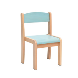 Sedia Faggio h31 Celeste