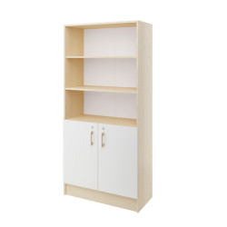 Mobile con ripiani e ante...