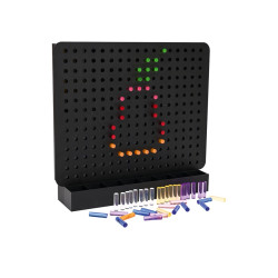 Parete luminosa con pioli