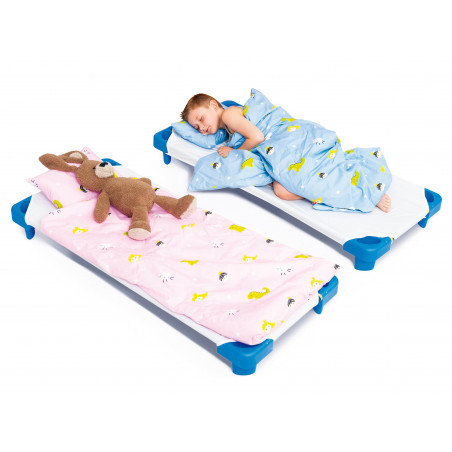 Materassino Ignifugo Per Asilo PAMBABY 135x50cm - Cotone 100%, Made In Italy, Angoli Elastici - Foto 6