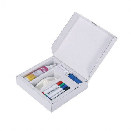 Kit accessori per lavagne magnetiche.