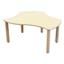 Tavolo petalo, H 75,