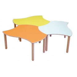 Tavolo petalo, H 75,